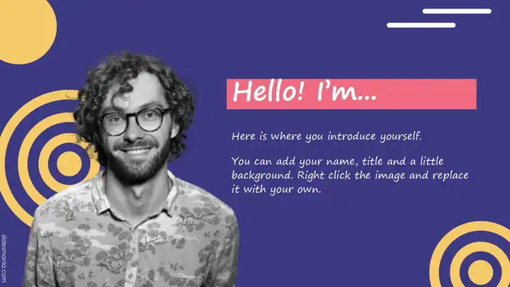 Clark, professional Powerpoint template and Google Slides theme.
