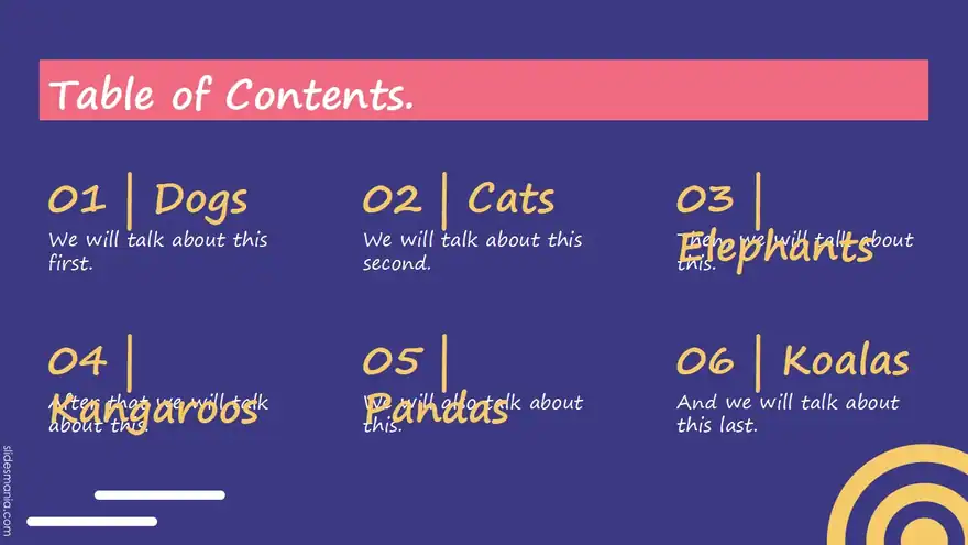 Clark, professional Powerpoint template and Google Slides theme.