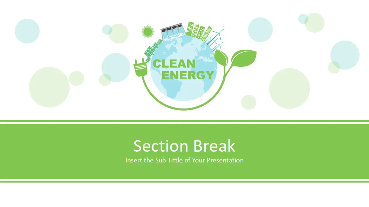 Clean Energy PowerPoint Templates