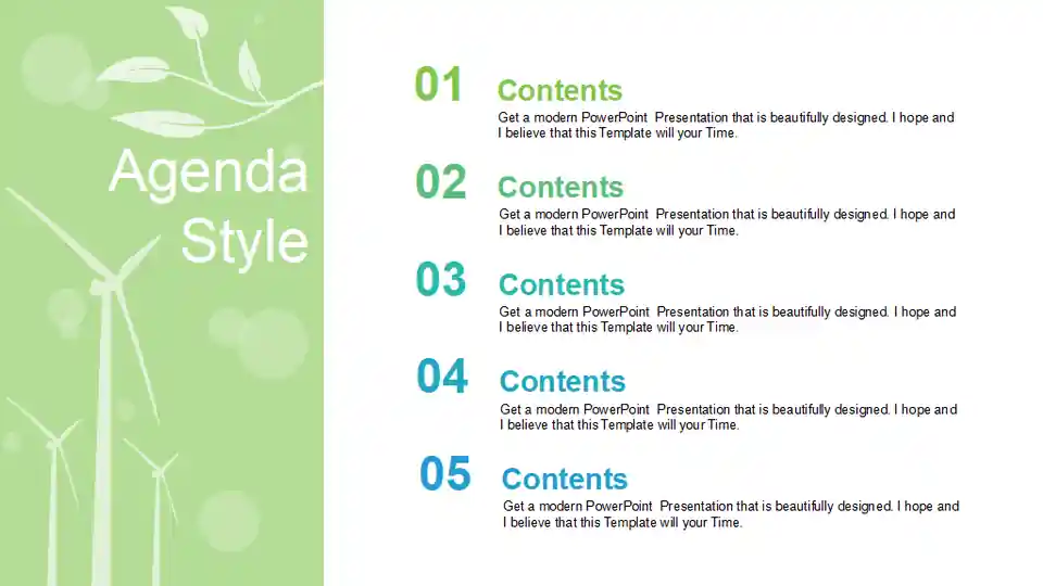 Clean Energy PowerPoint Templates