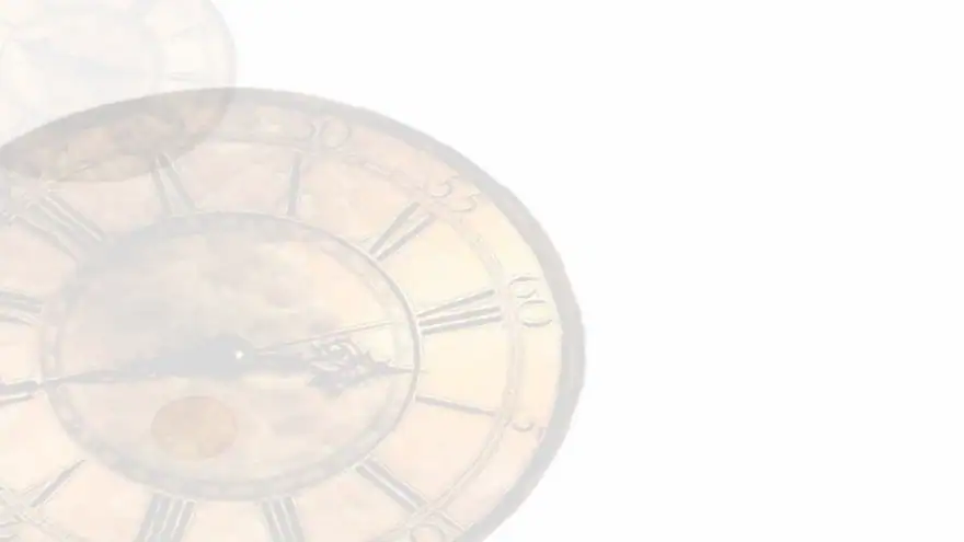 Clock Face PowerPoint Template