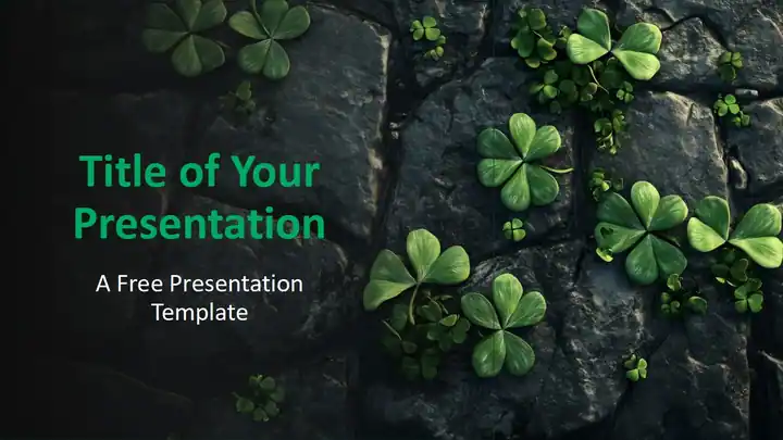 Clover Stone Template