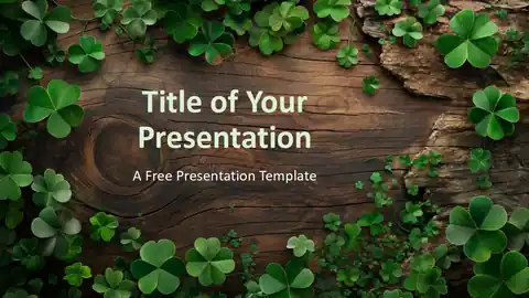 Clover Woodland Template