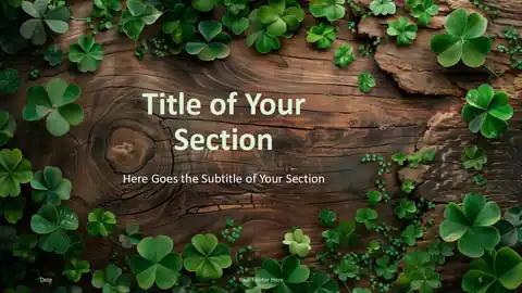 Clover Woodland Template
