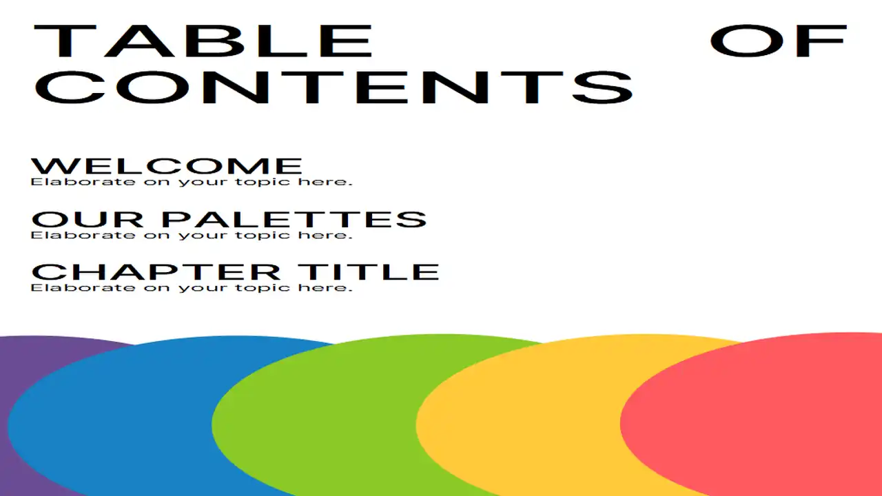 Color Palettes Catalog