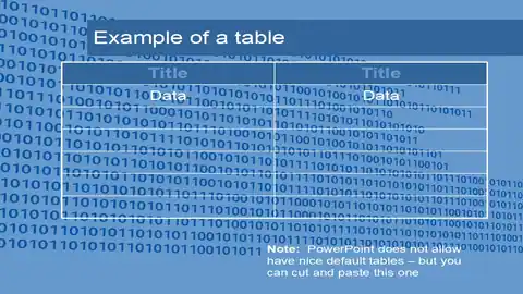 Computer Blue Template