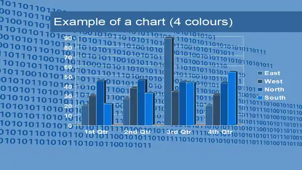 Computer Blue Template
