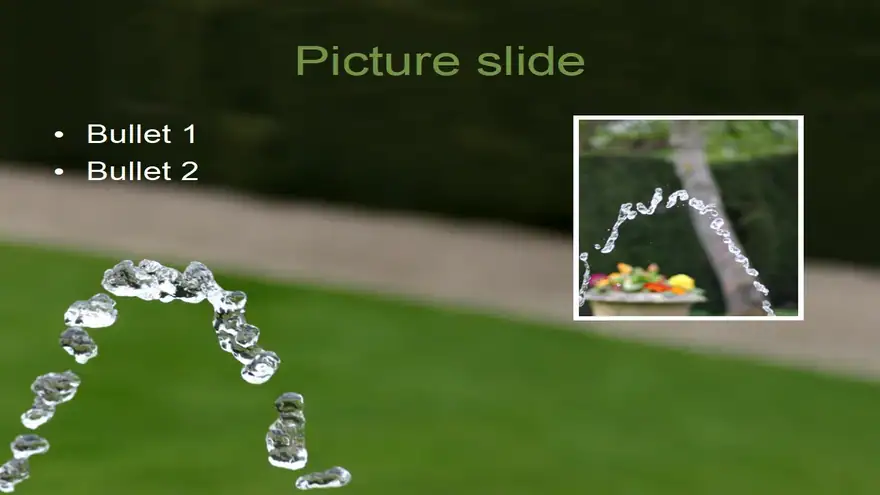 Cool Water PowerPoint Template