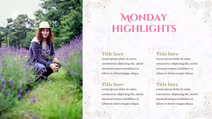 Coquette Aesthetic Journal Background Slides