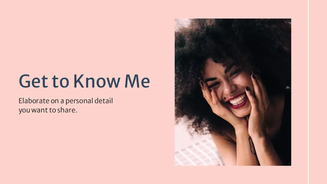 Corporate about me Slides