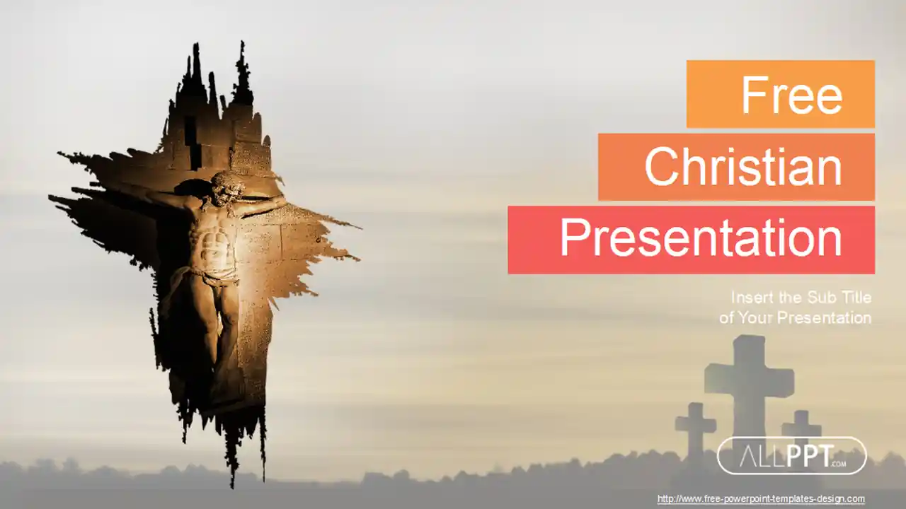 Crucifixion of Jesus Christ PowerPoint Templates