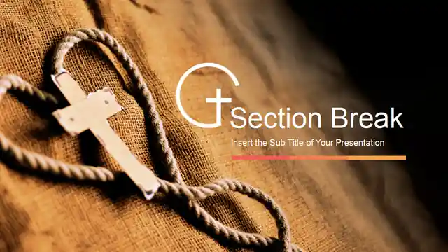 Crucifixion of Jesus Christ PowerPoint Templates