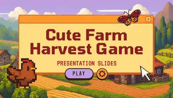 Cute Farm Harvest Game Slides