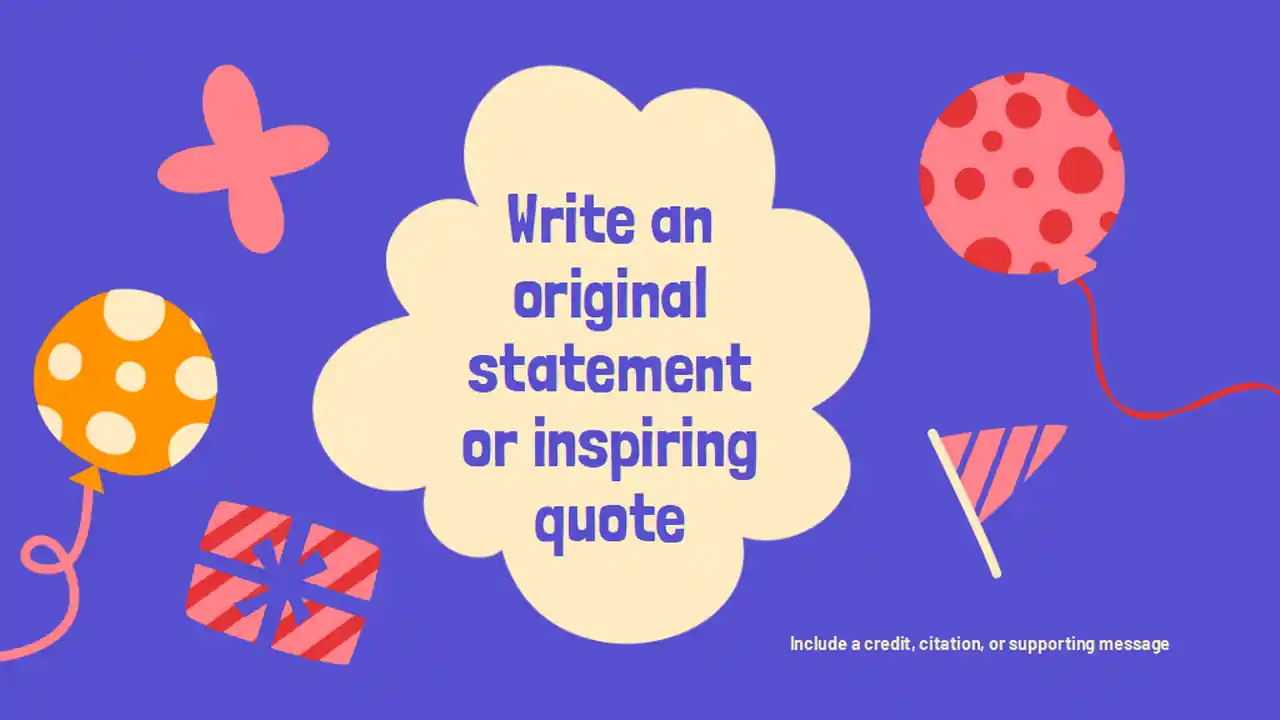 Cute Illustrated Birthday Wishes for Pre-K Slides