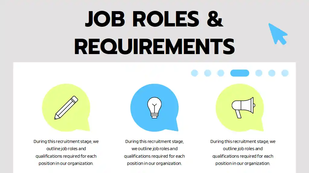 Cute Minimal How we Hire Recruitment Process Slides