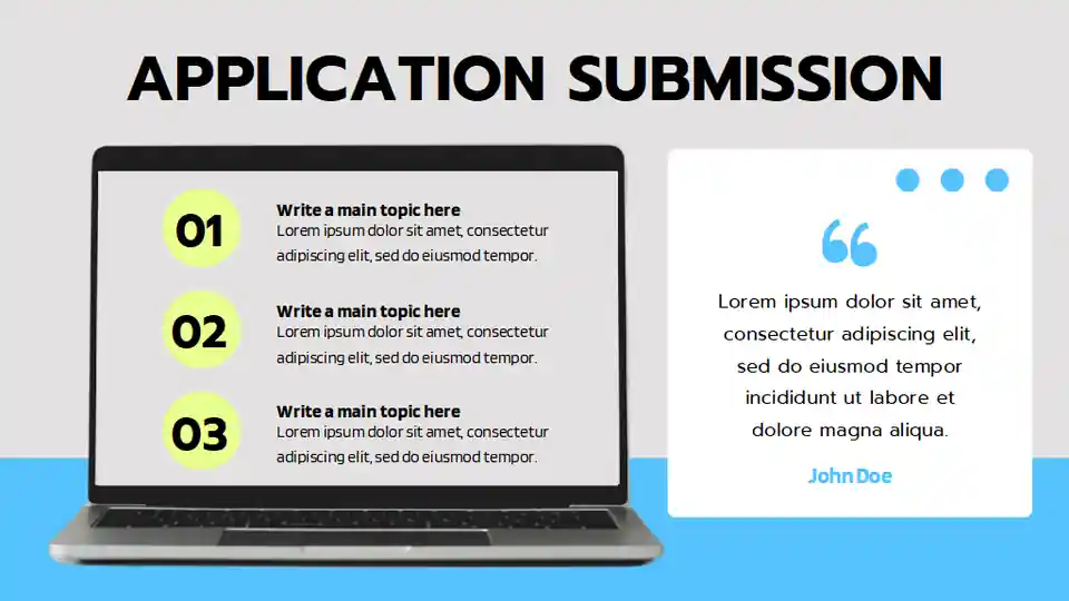 Cute Minimal How we Hire Recruitment Process Slides