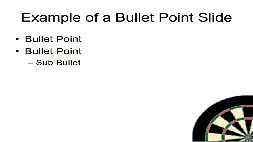 Dart Board Template