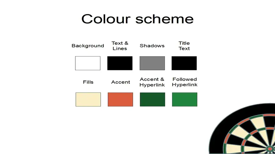 Dart Board Template