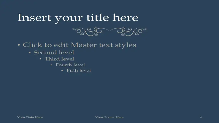 DeLuxe – Luxury PowerPoint Template