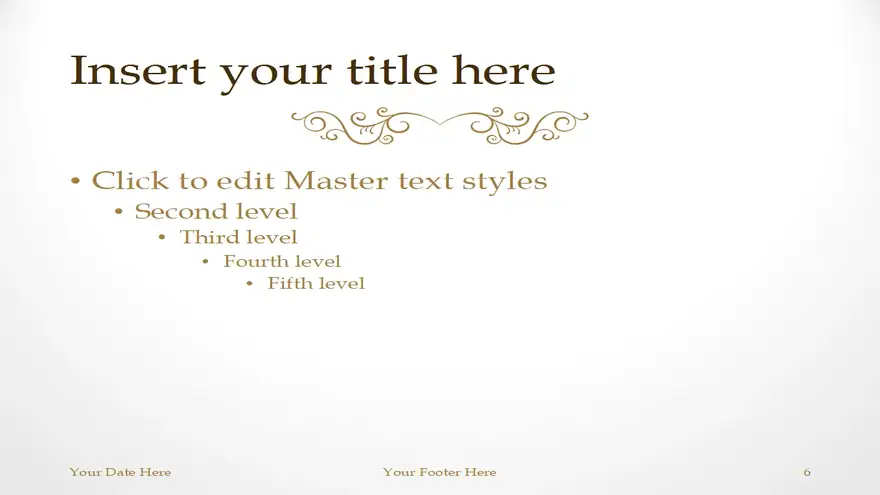DeLuxe – Luxury PowerPoint Template