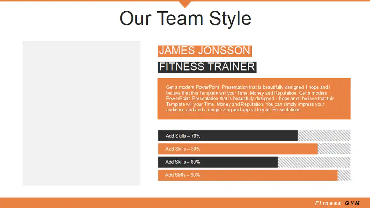 Diet Fitness Sports Concept PowerPoint Templates