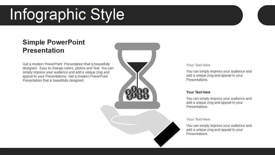 Dollar Key Concept PowerPoint Templates