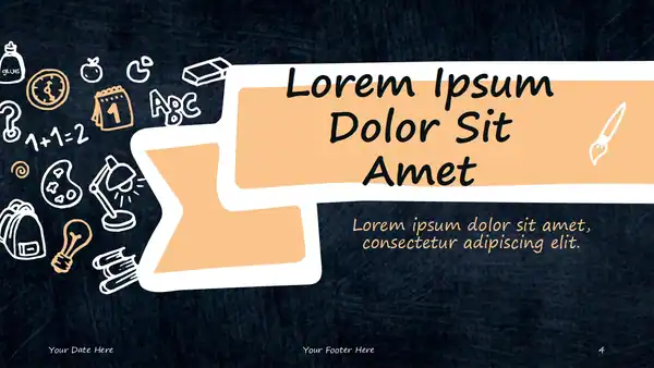 Doodles Template for PowerPoint and Google Slides