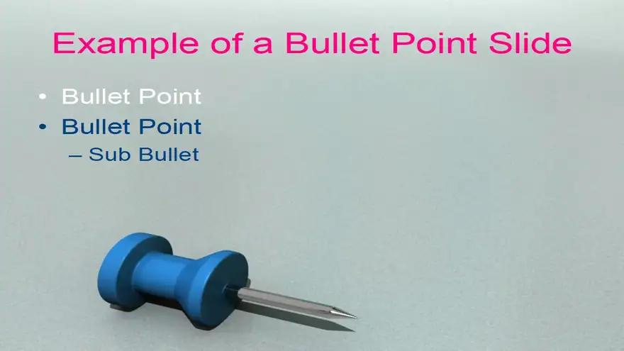 Drawing Pins PowerPoint Template