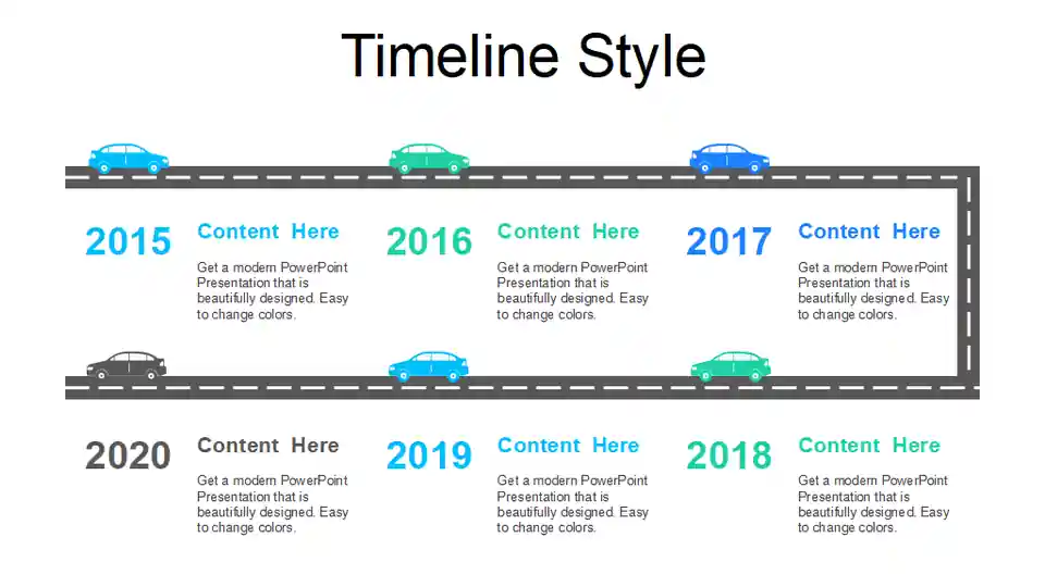 Eco Friendly Electric Car PowerPoint Templates