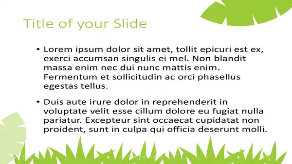 Ecology Template for PowerPoint and Google Slides