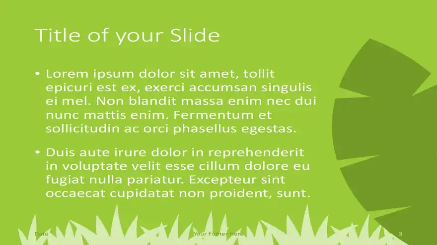Ecology Template for PowerPoint and Google Slides