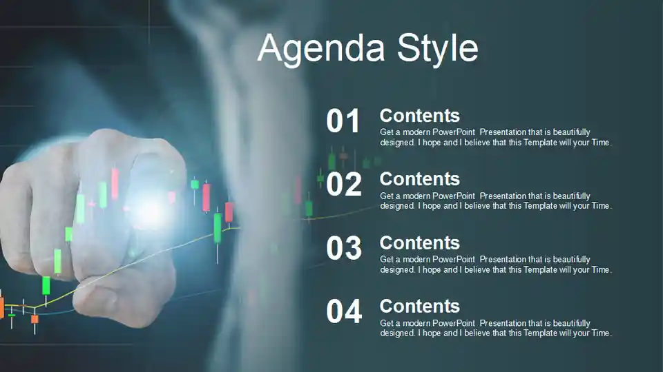 Economical Stock Market PowerPoint Templates