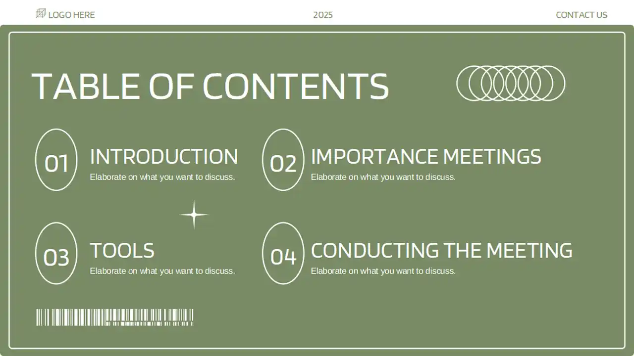Effective Work Program Meeting Slides