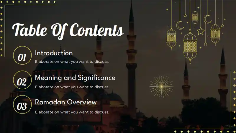 Eid al-Fitr Slides