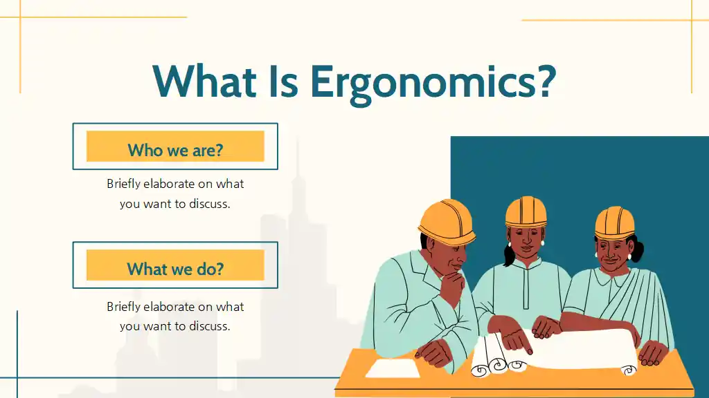 Ergonomics In Industrial Engineering Slides