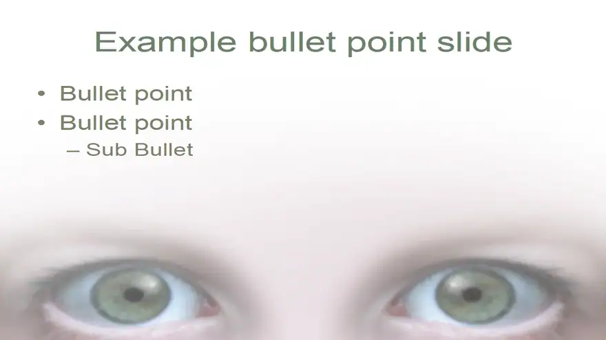 Eye PowerPoint Template