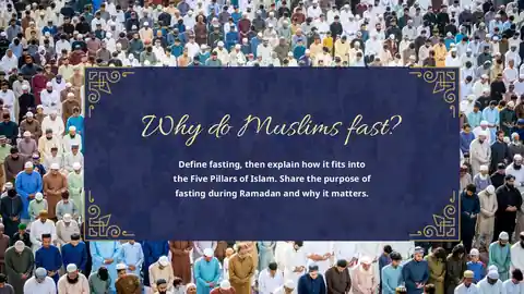 Fasting in Ramadan Slides