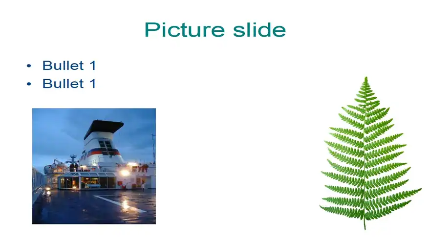Fern Nature Template