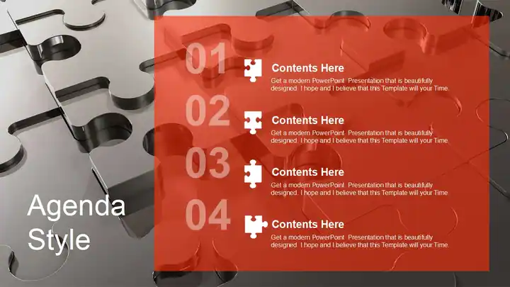 Final Puzzle Piece PowerPoint Templates