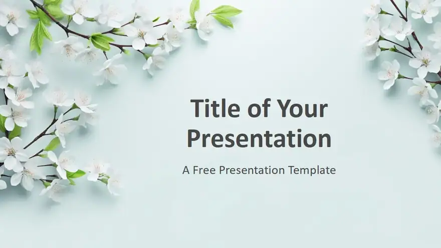 Floral Elegance Template