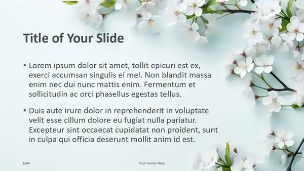 Floral Elegance Template