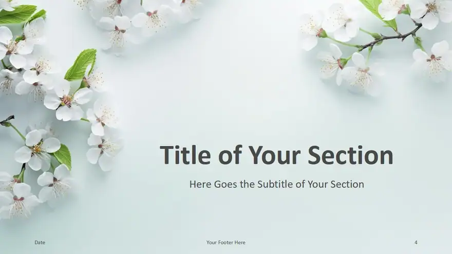 Floral Elegance Template