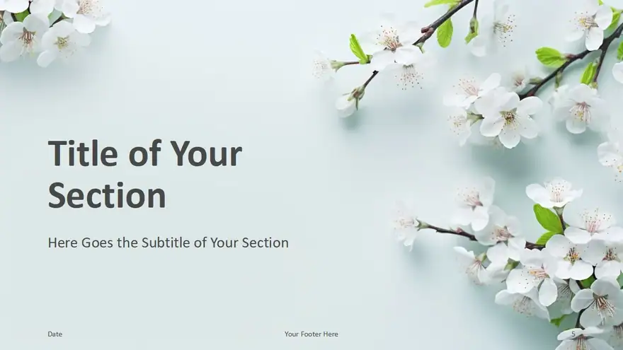 Floral Elegance Template