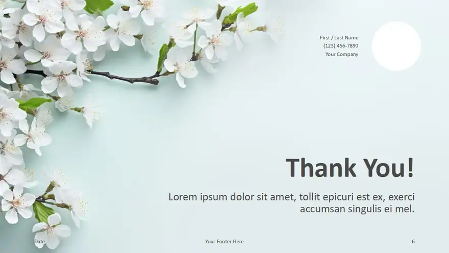 Floral Elegance Template