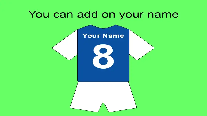 Football Shirts Template