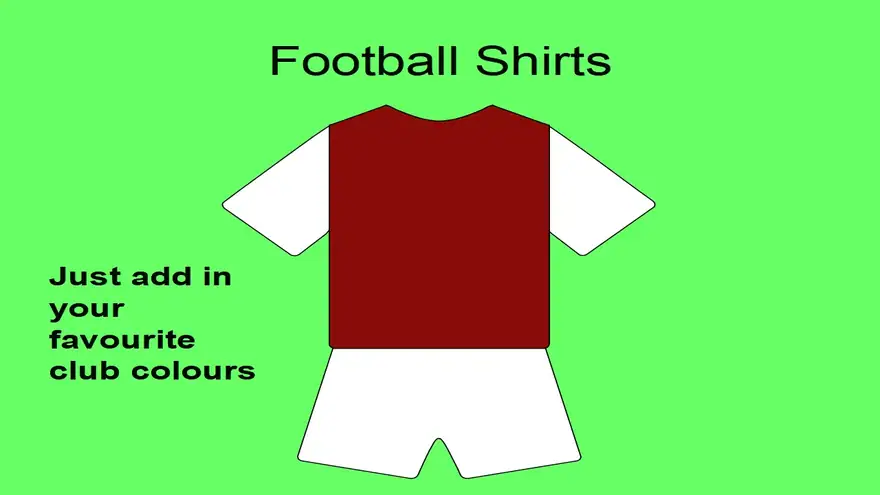 Football Shirts Template