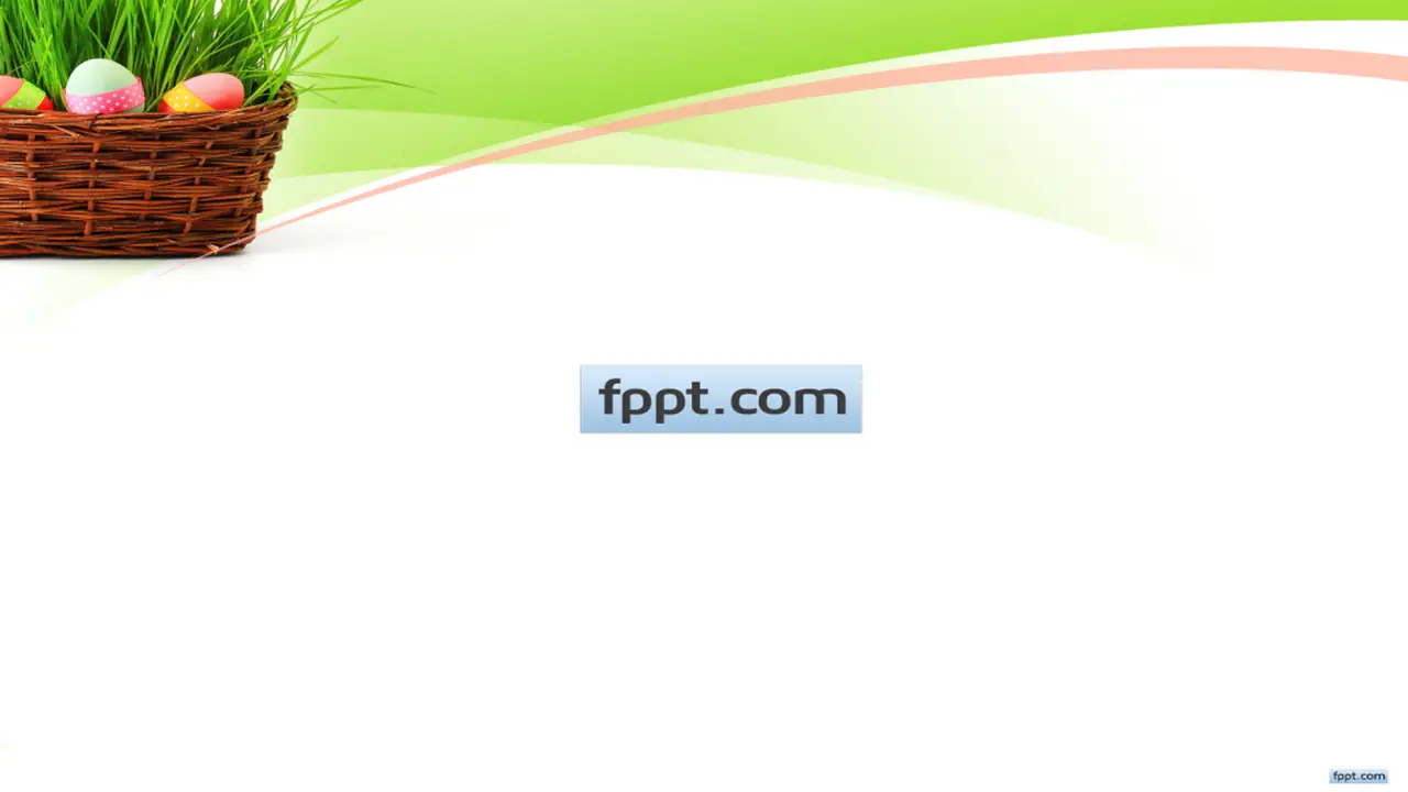 Free 2015 Easter Eggs PowerPoint Template