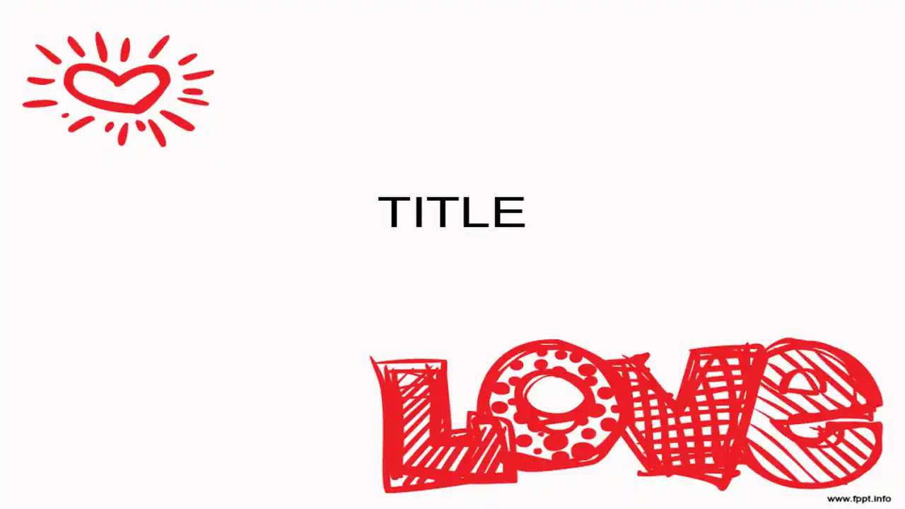 Free About Love Powerpoint
