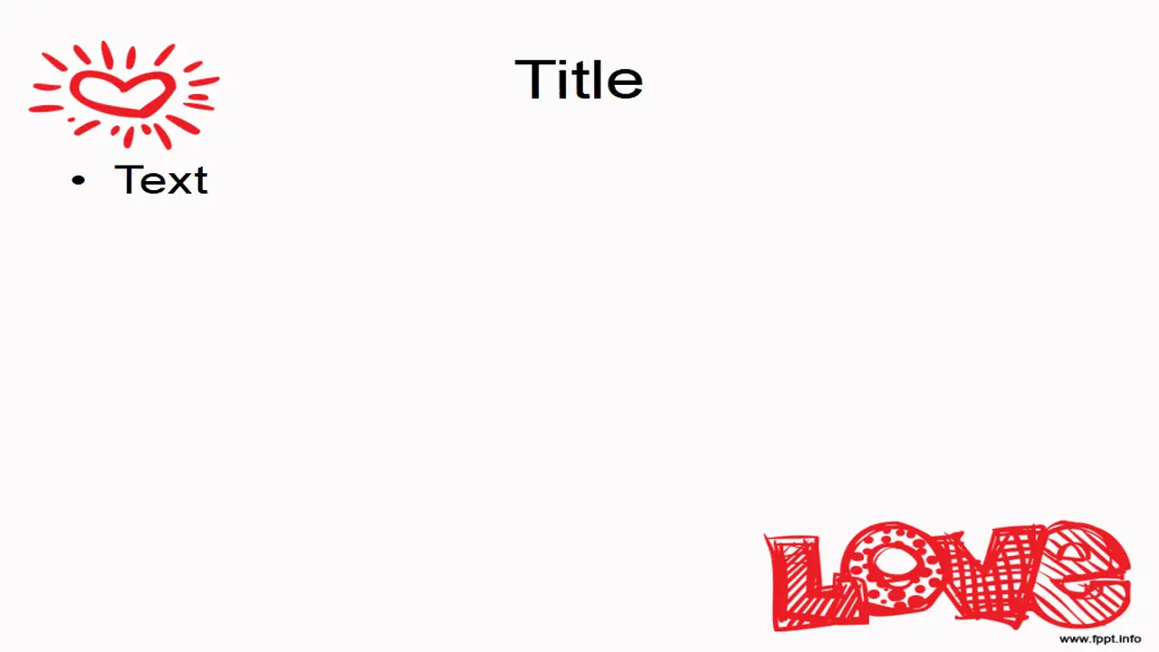 Free About Love Powerpoint