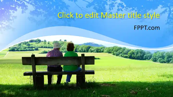 Free Aged People PowerPoint Template